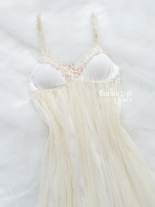 Butter Cream Babydoll Nightgown