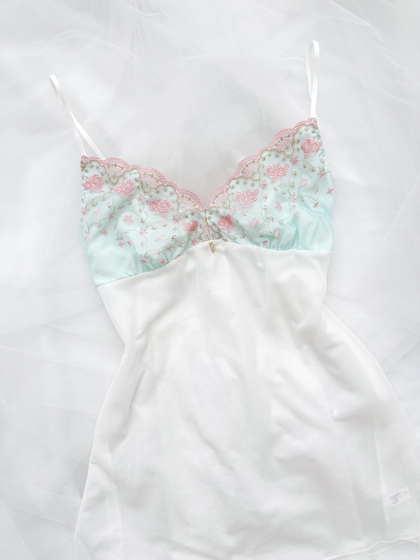 Sky Rosebud Babydoll Set