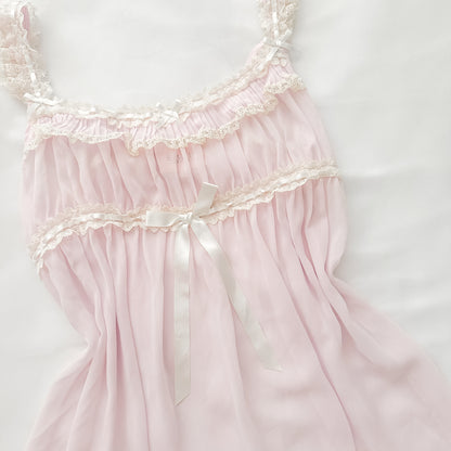 Sheer Violet Lace Babydoll