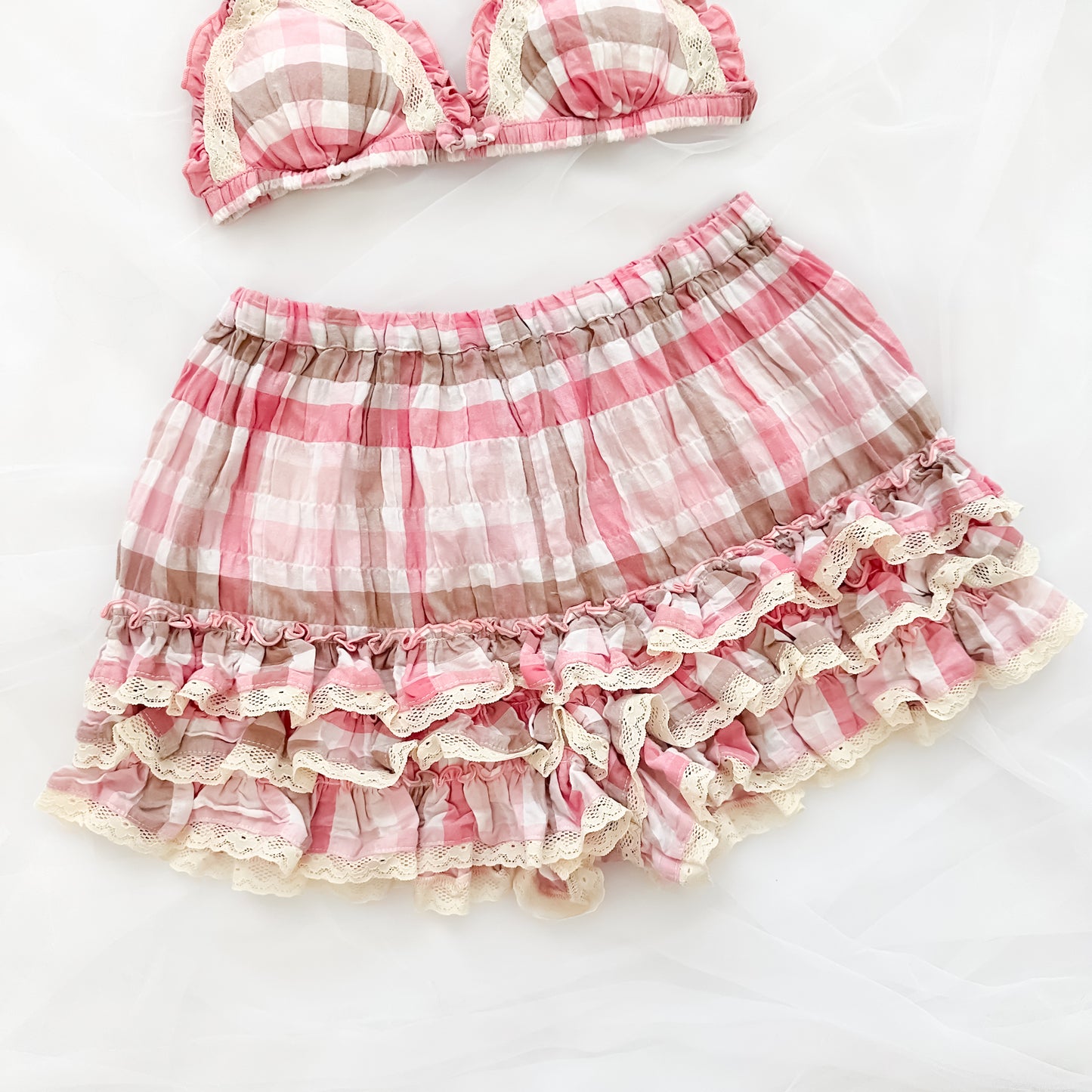 Beach Milkberry Ruffle Set