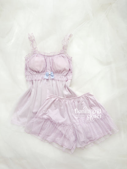 Lilac Babydoll Lounge Set