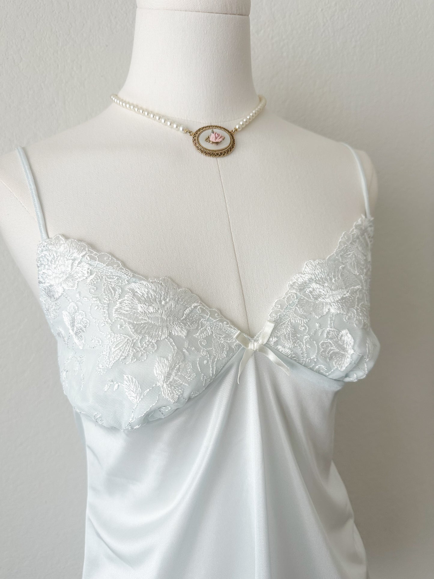 Cloud Blue Milk Slipdress