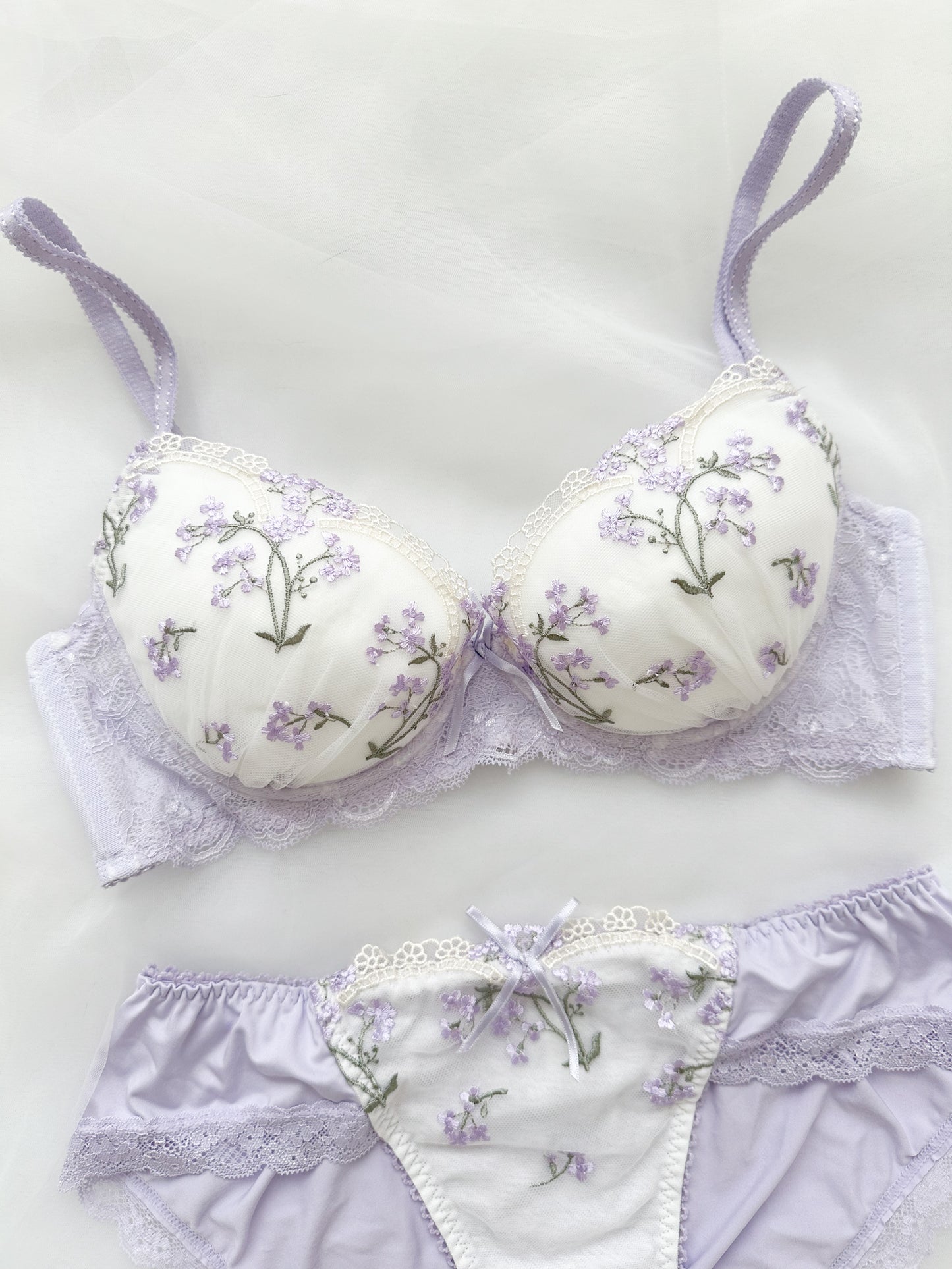Lavender Bra Set