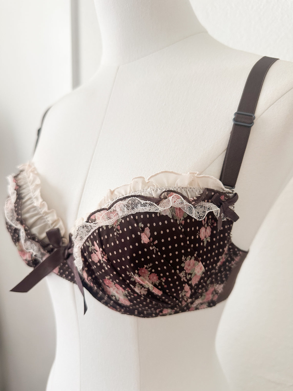 Mocha Blossom Bra 30D