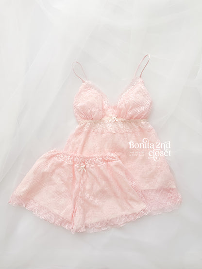 Rose Blush Lace Dream Set