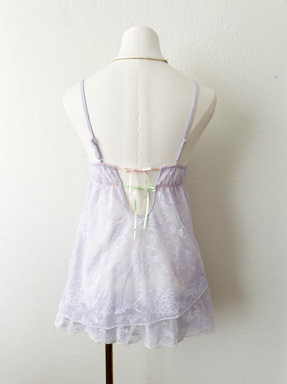 Lavender Fairy Lace Babydoll Set