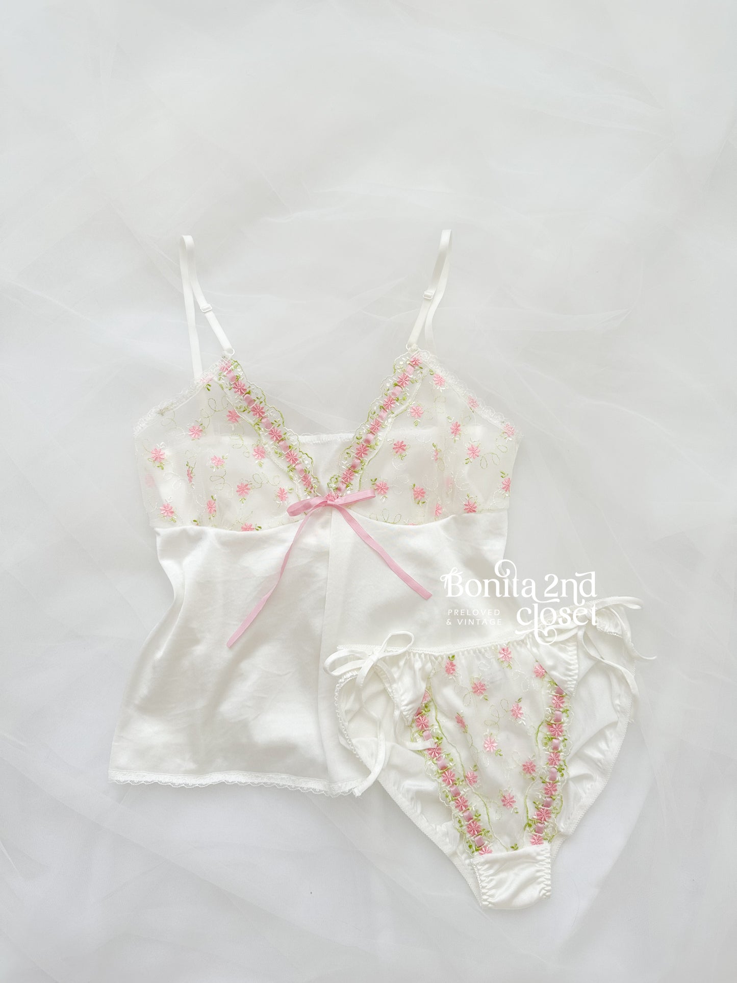 Pink Daisy Dream Camisole Set