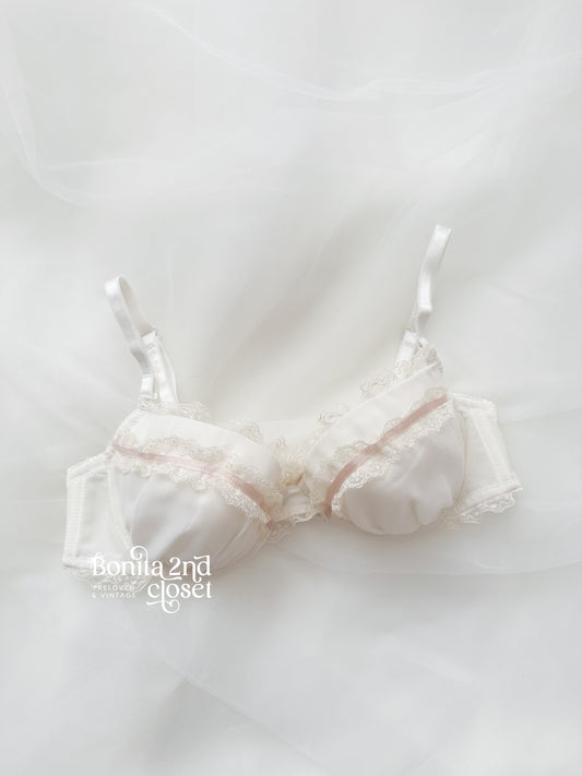 Blush Ruffles Bra 34A