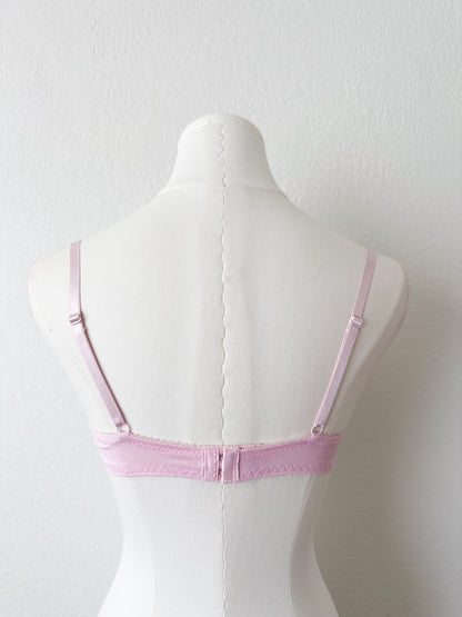 Sakura Embroidery Lace Bra 32B