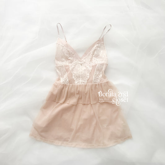 Ruffle Lace Darling Slipdress