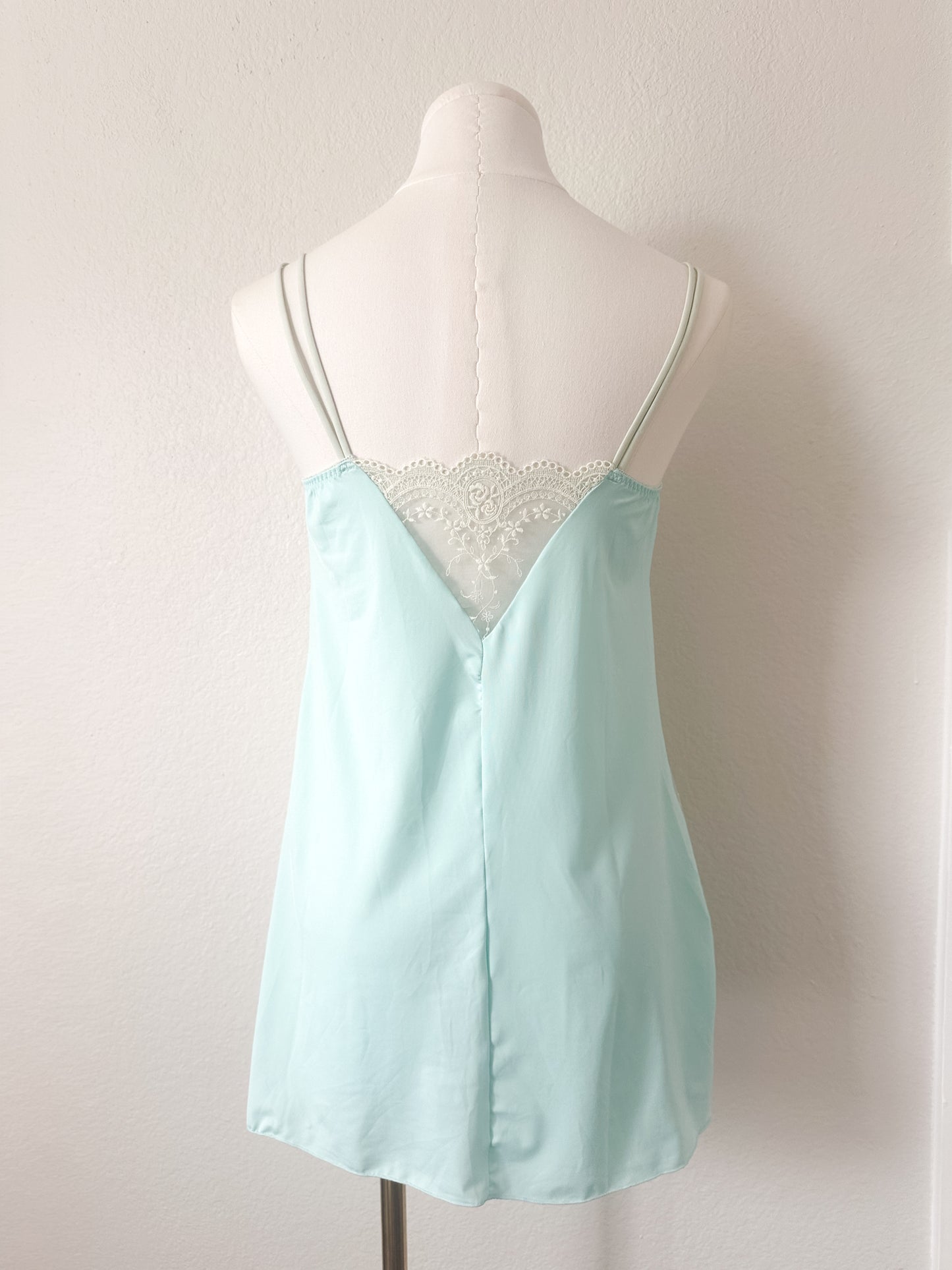 Mint Lace Reverie Slipdress
