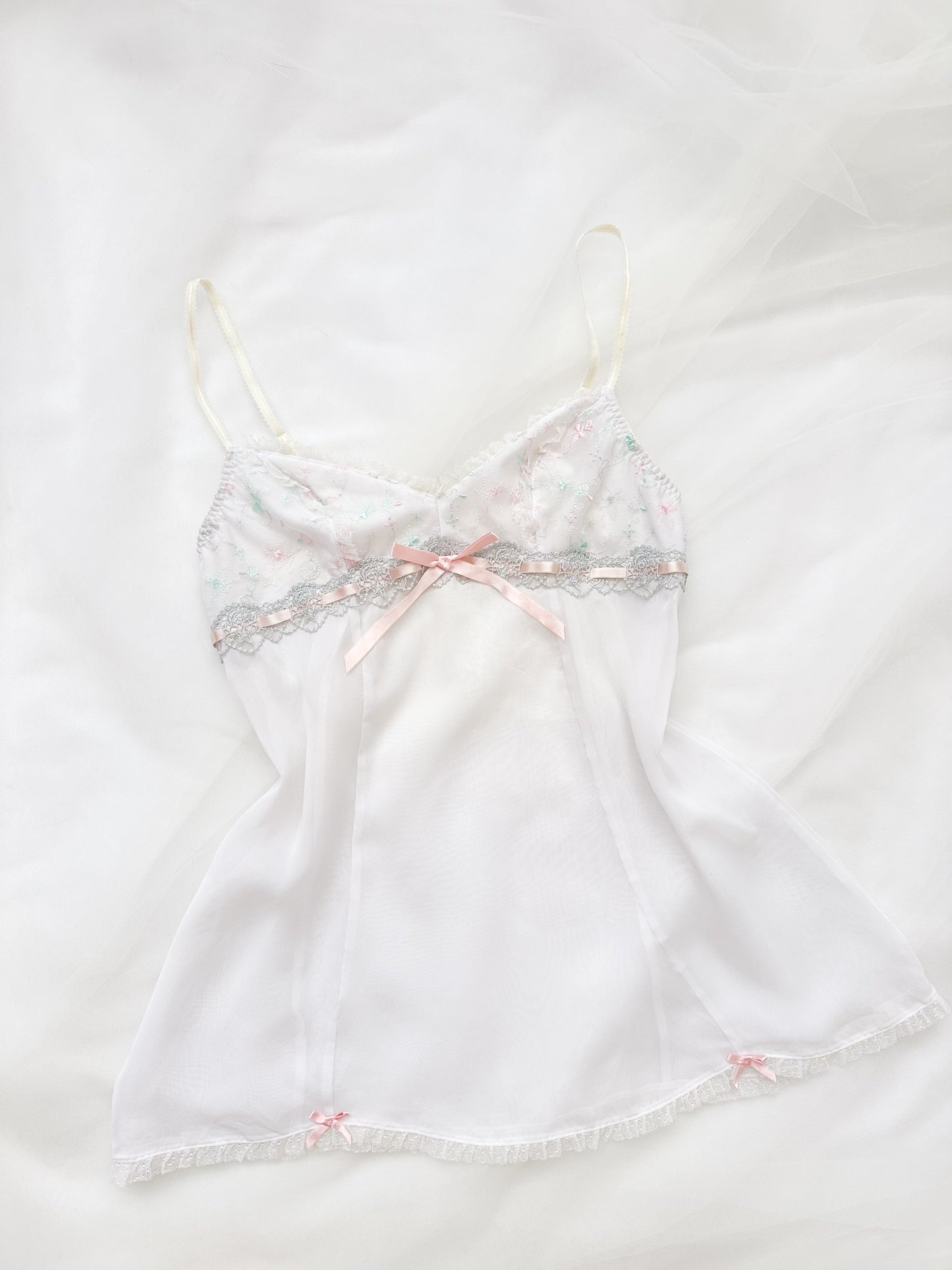 Ribbon Cloud Babydoll Camisole