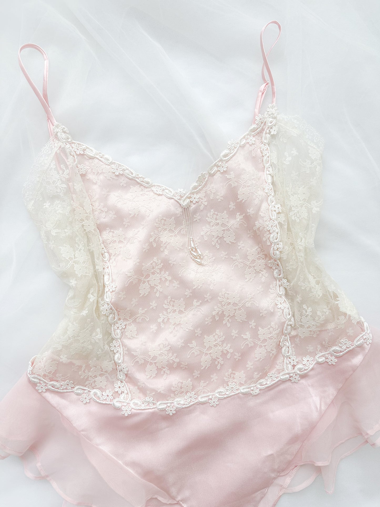 Vintage Satin Princess Teddy