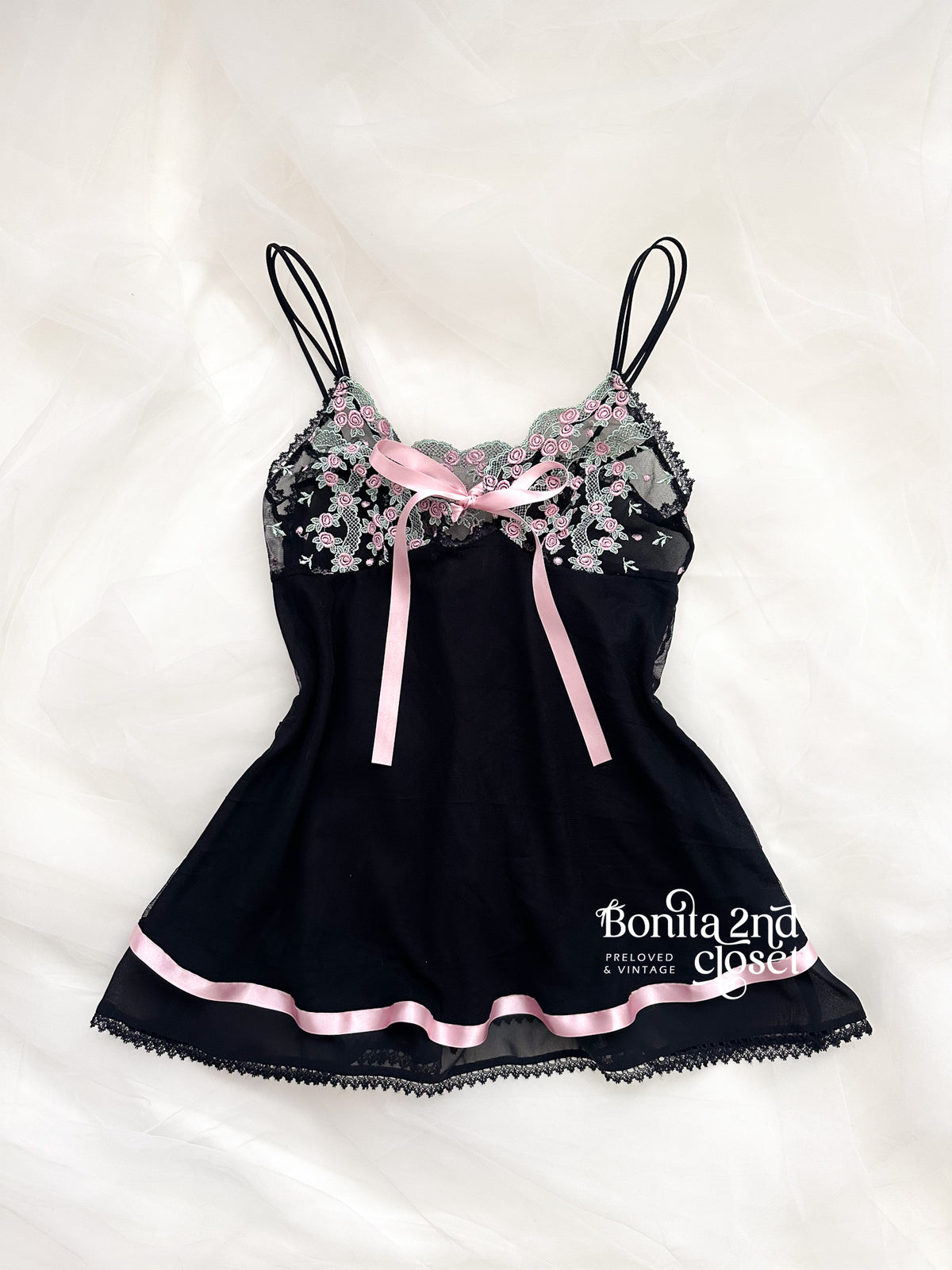 Ribbon Fairy Rose Babydoll Camisole