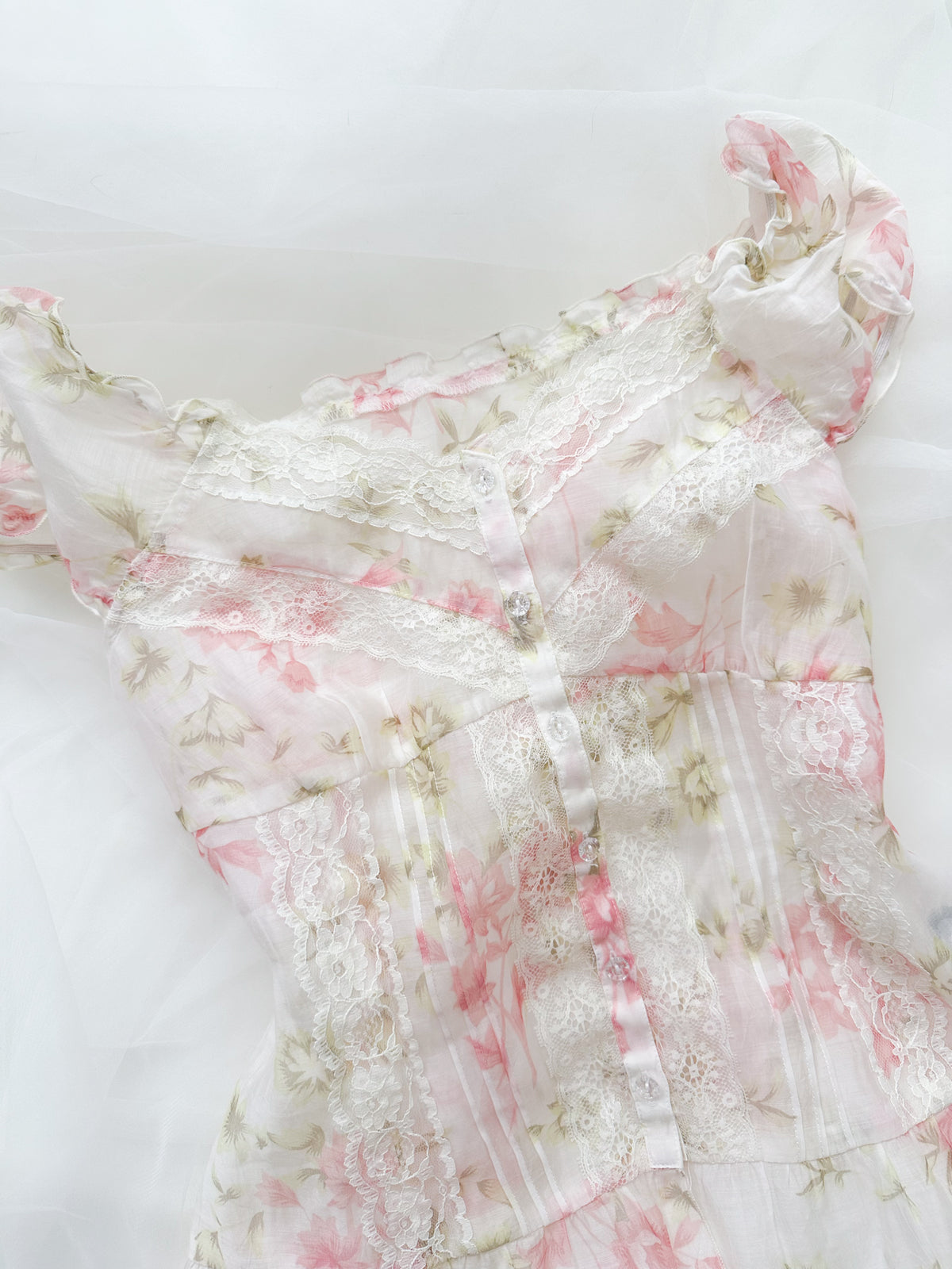 Vintage Fairy Floral Top