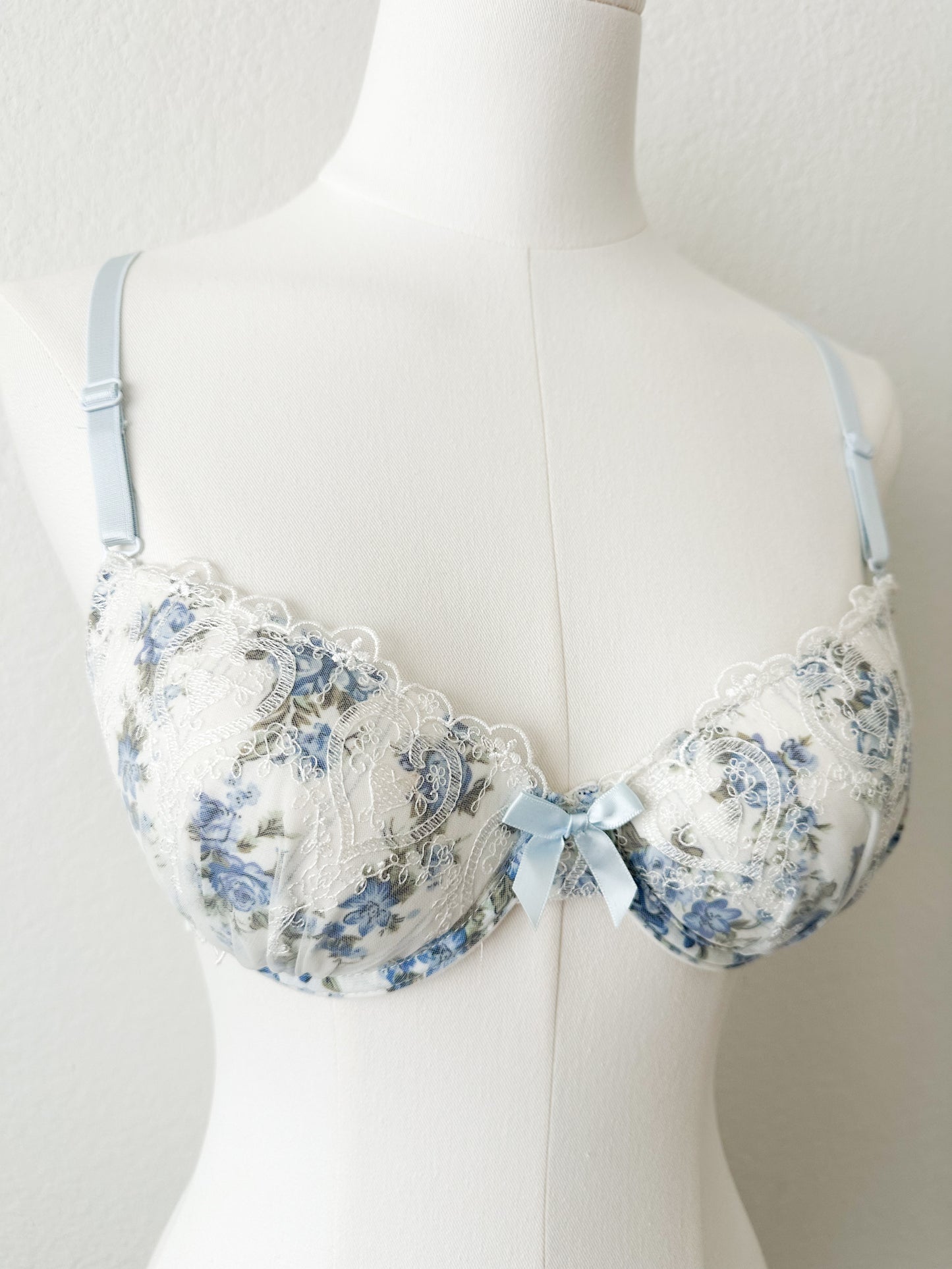 Bluebell Lace Floral Bra 32B
