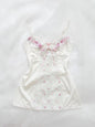 Lavender Embroidery Veil Camisole