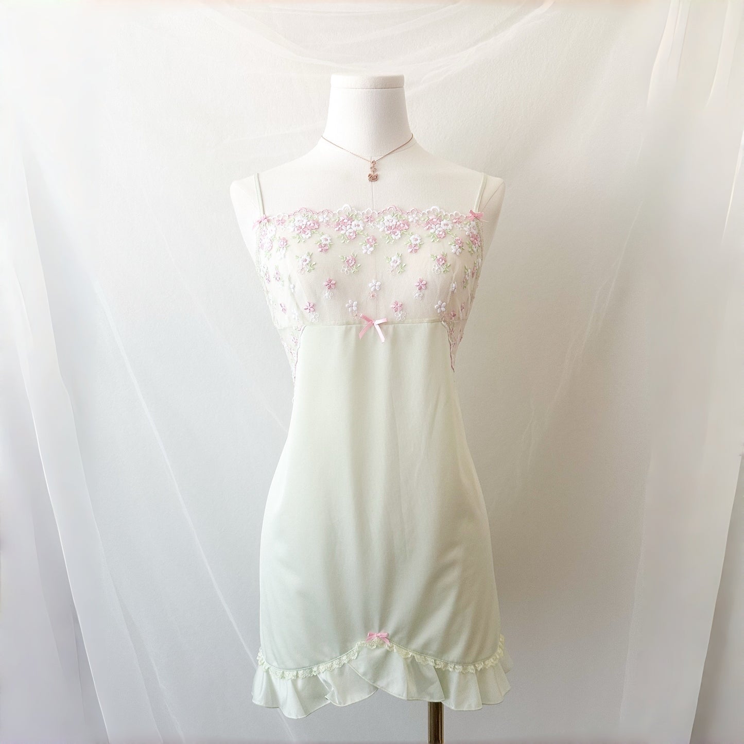 Mint Fairy Bloom Slipdress