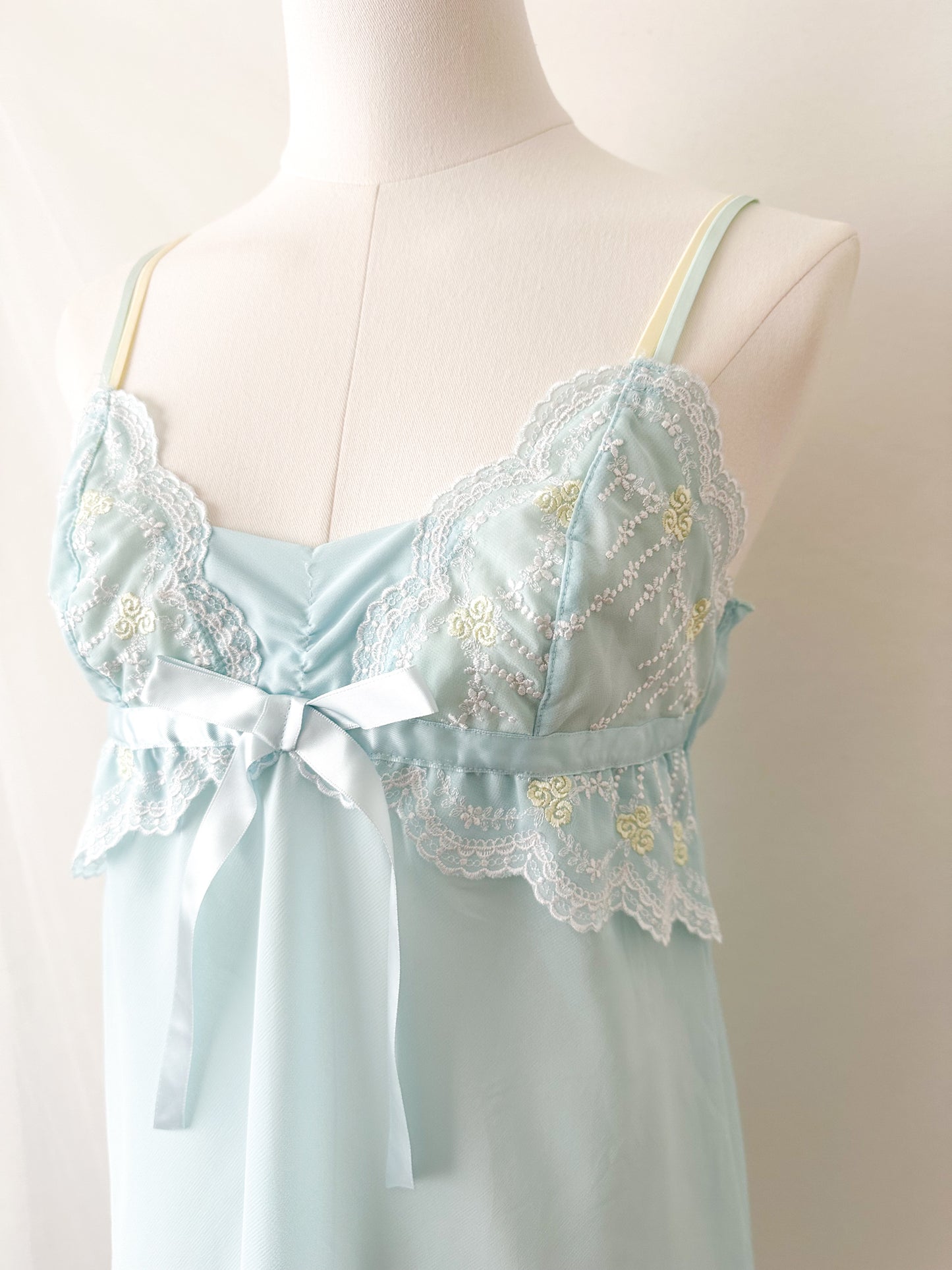 Sky Ribbon Babydoll Slip