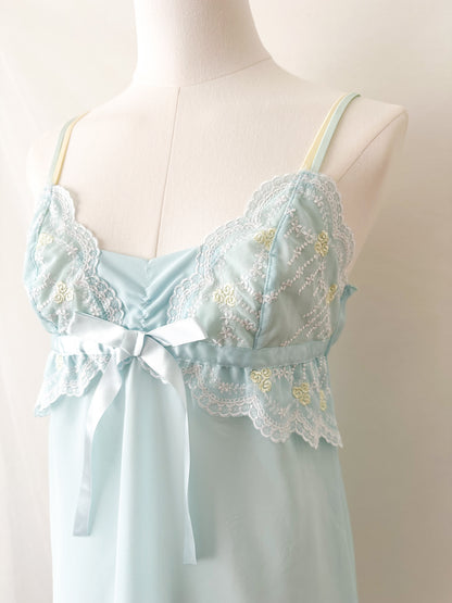 Sky Ribbon Babydoll Slip