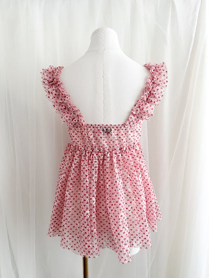 Strawberry Soufflé Babydoll Camisole