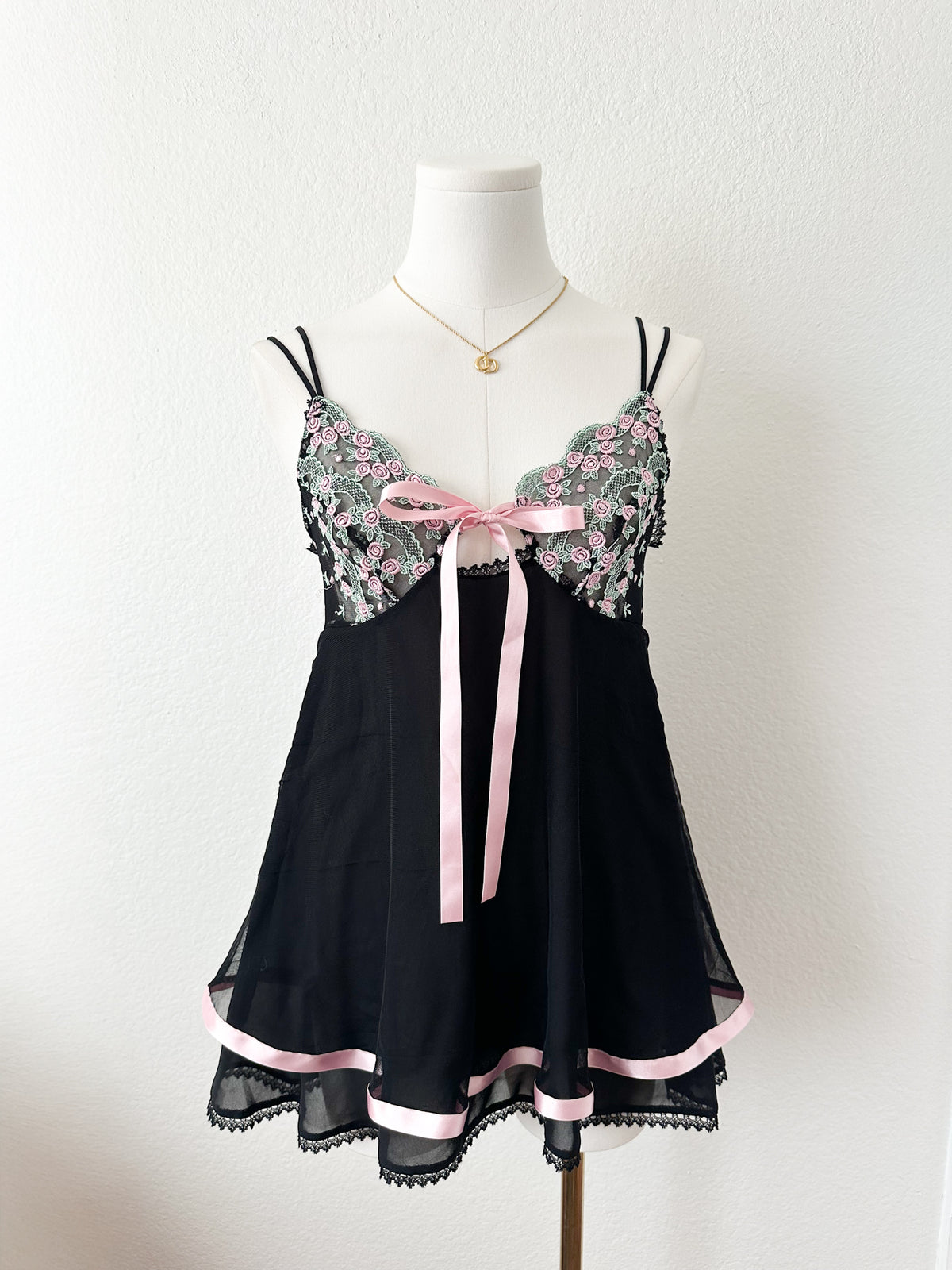 Ribbon Fairy Rose Babydoll Camisole