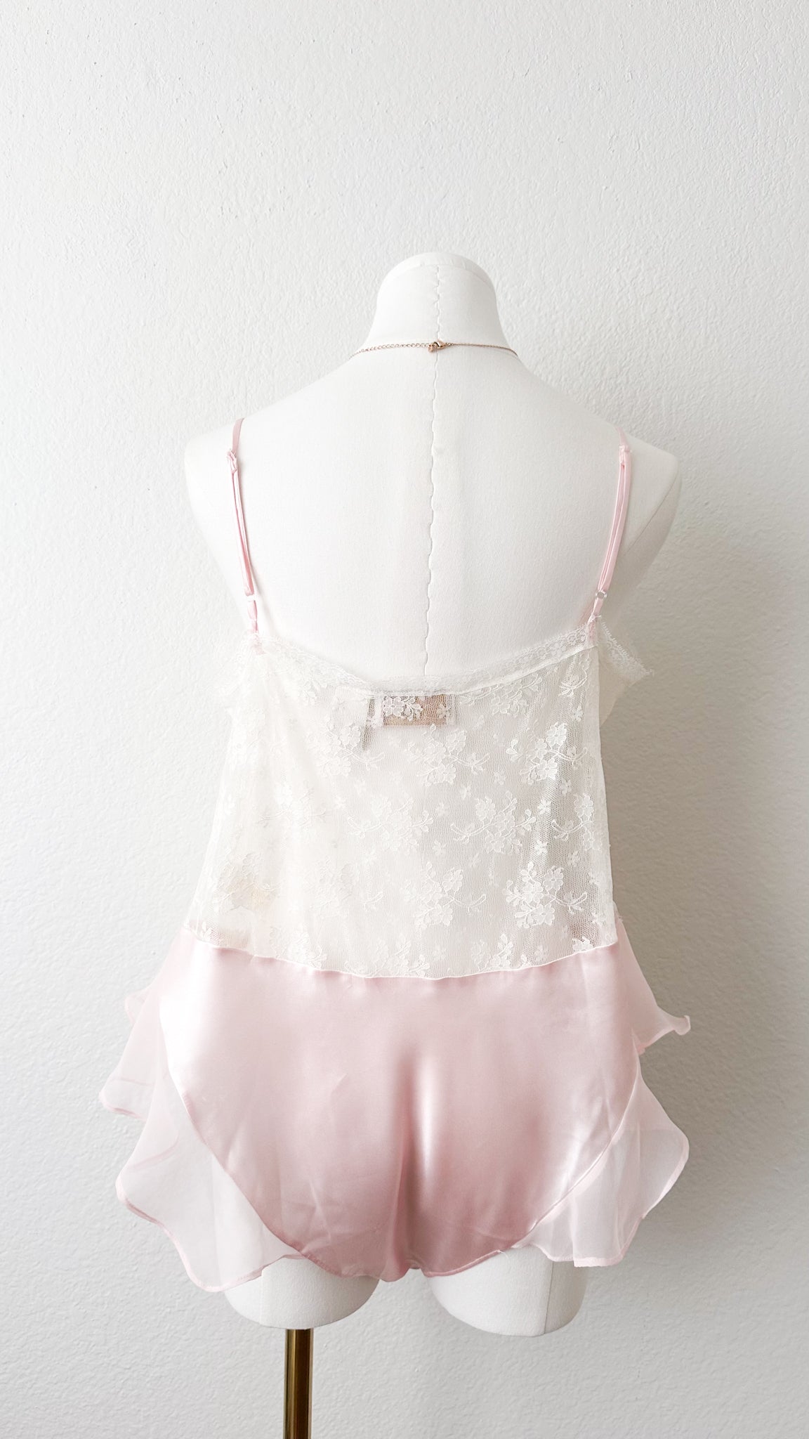 Vintage Satin Princess Teddy