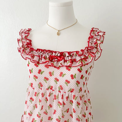 Cherry Julibee Babydoll top