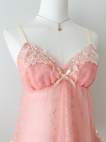 Embroidery Lace Fairy Babydoll