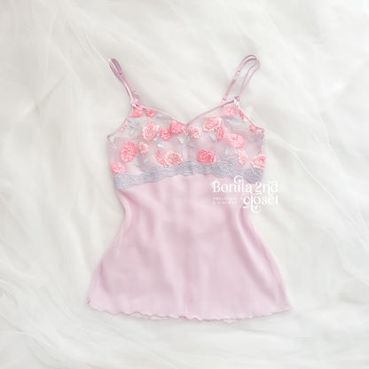 Soft Lilac Rose Camisole