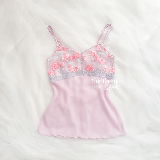 Soft Lilac Rose Camisole