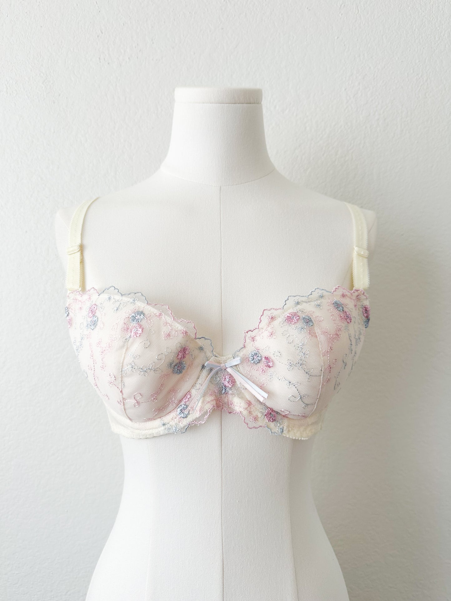 Butter Cream Soft Bra Set 36A