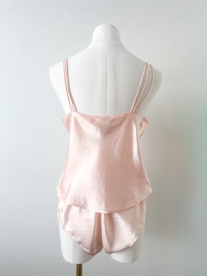 Vintage VS Blush Satin Set