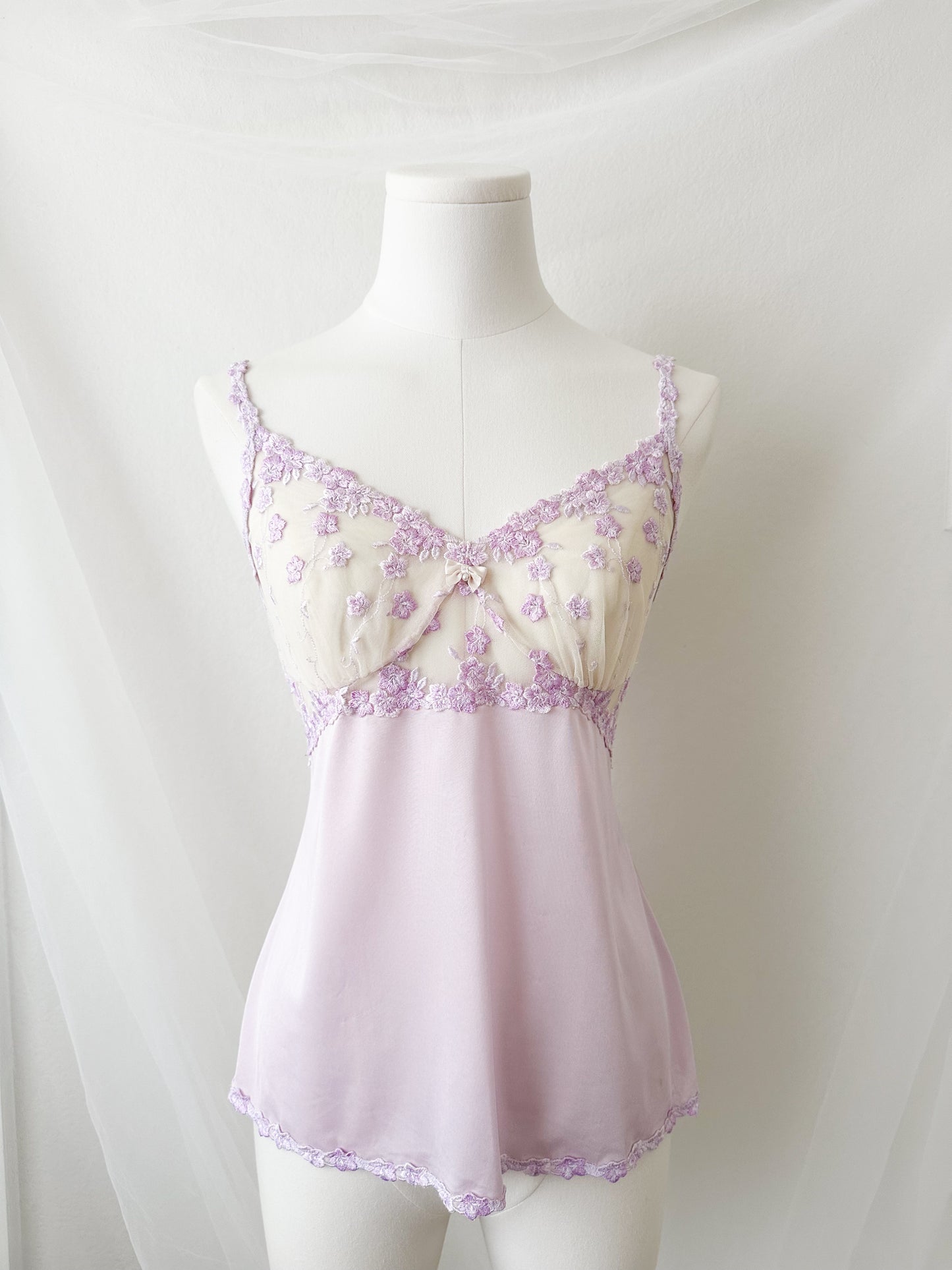 Floral Bloom Embroidery Camisole