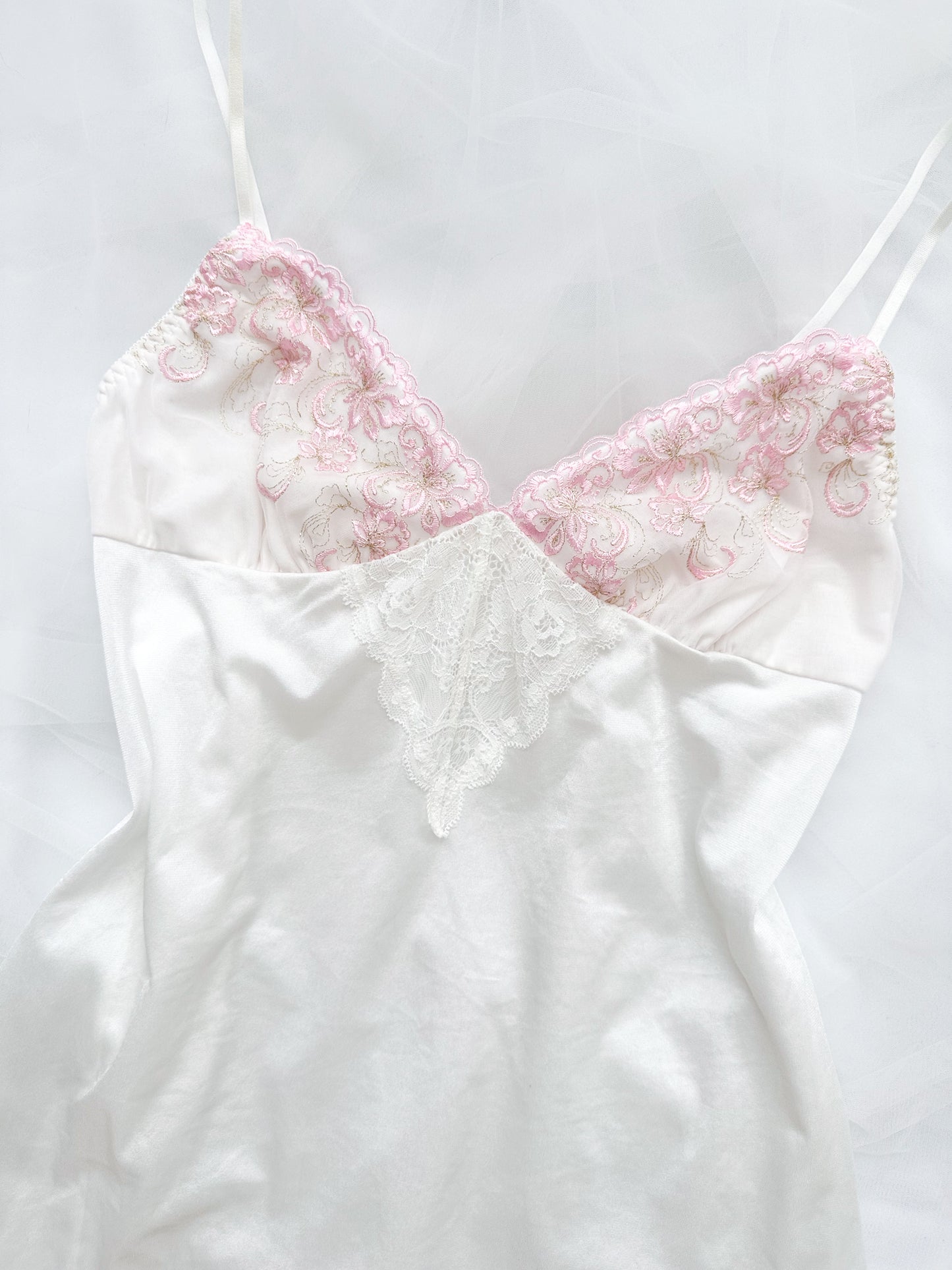 Blush Peony Lace Slipdress