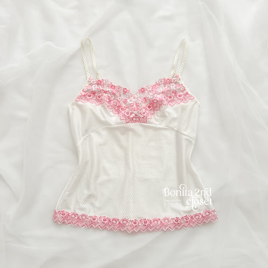 Coquette Cherry Bloom Camisole