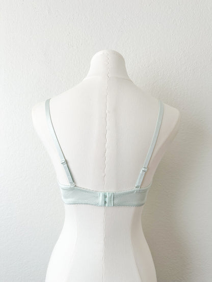 Mint Blossom Bra Set 34A