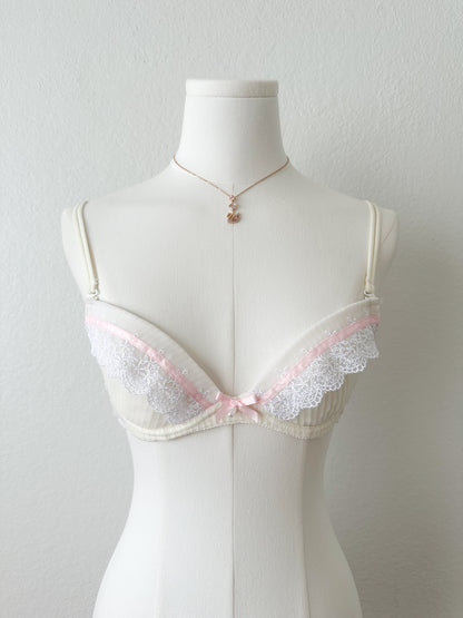 Pink Chantilly Bra 30B