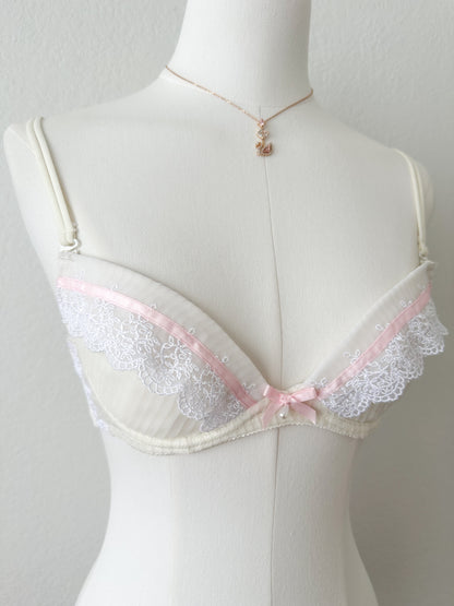 Pink Chantilly Bra 30B