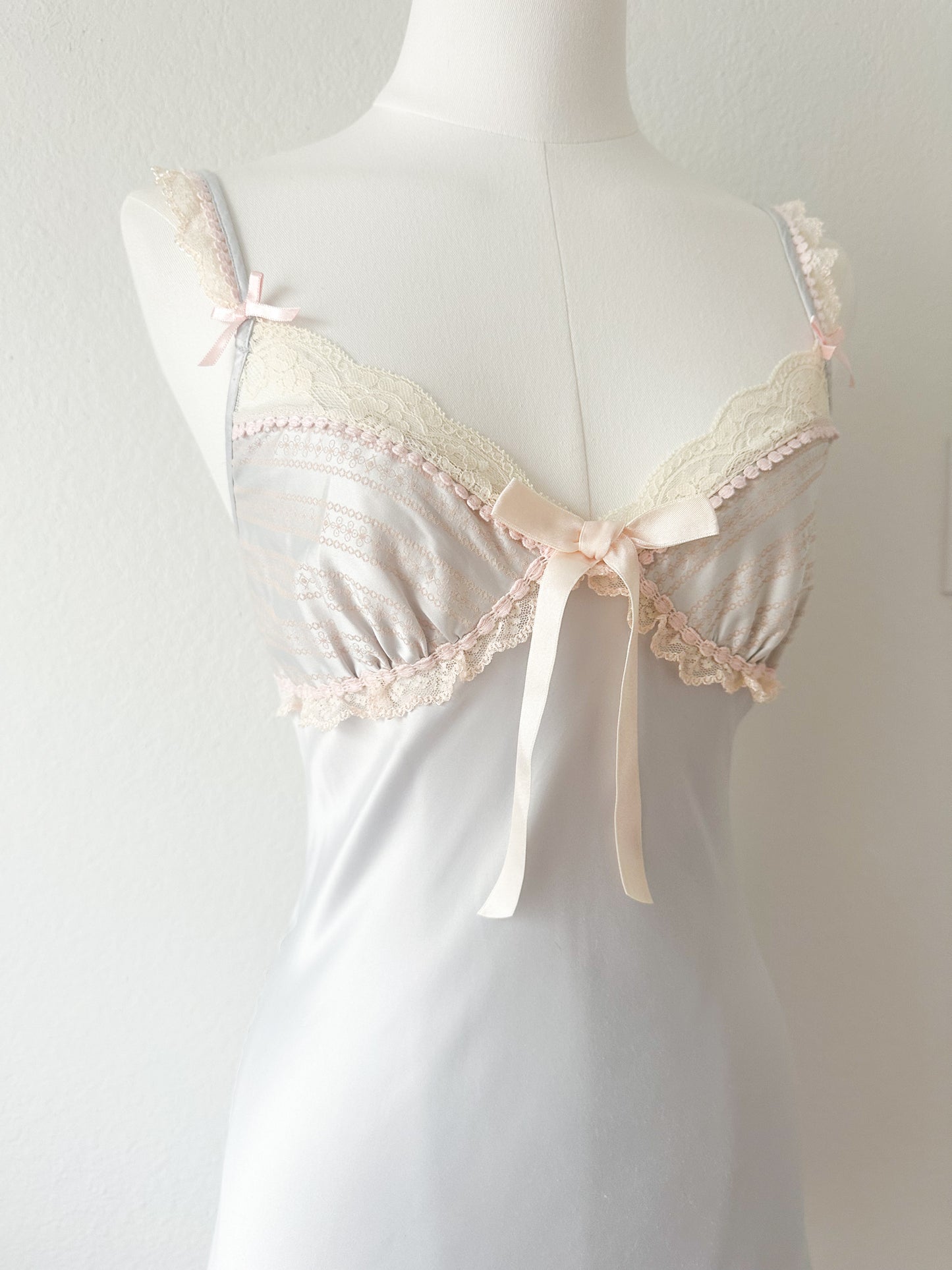 Pearl Satin Reverie Slipdress