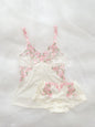 Blush Floral Mesh Camisole Set