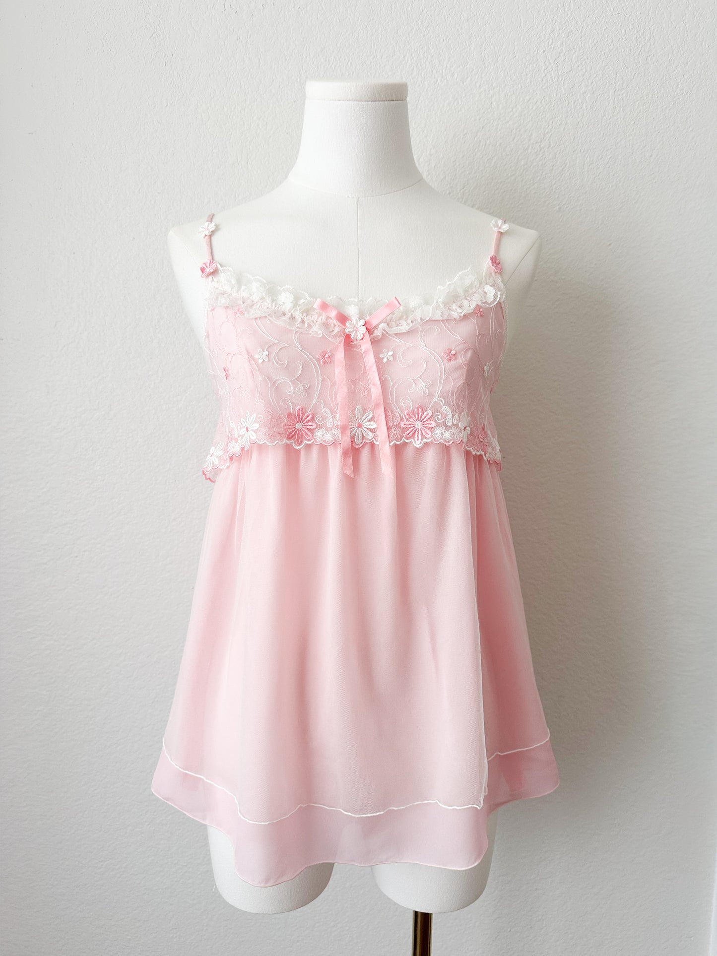 Pink Daisy Floral Camisole