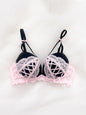 Ribbon Corset Lace Bra 34B