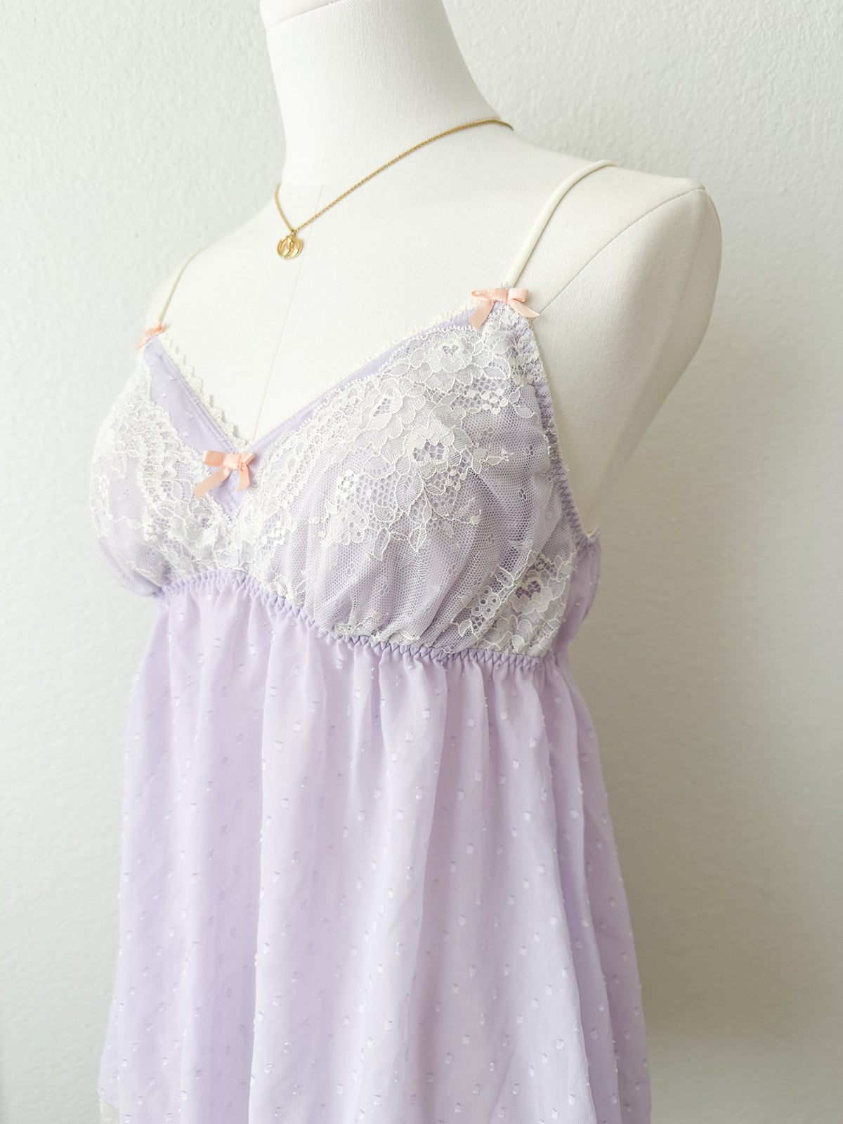 Lavender Lullaby Babydoll Slip
