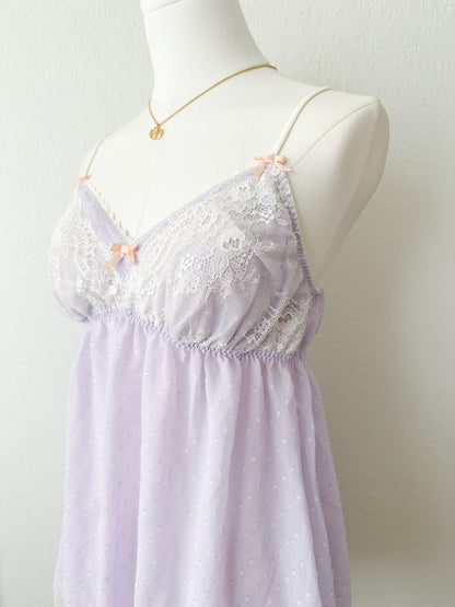 Lavender Lullaby Babydoll Slip