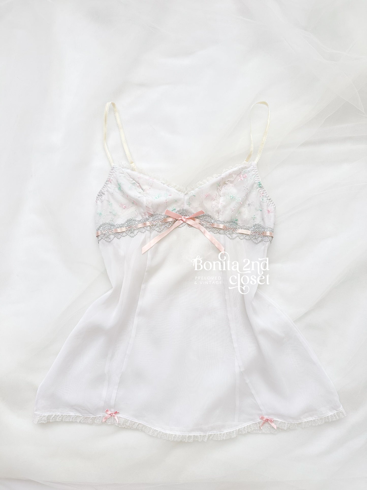 Ribbon Cloud Babydoll Camisole
