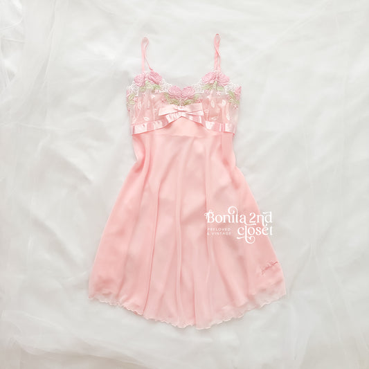 Coquette Fairy Ribbon Kiss Slip