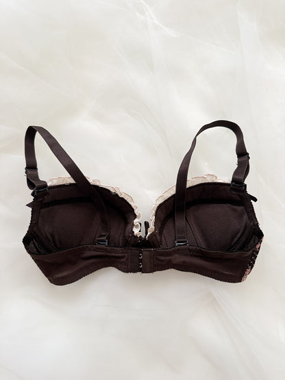 Mocha Blossom Bra 30D
