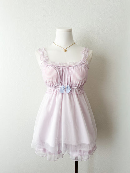 Lilac Babydoll Lounge Set