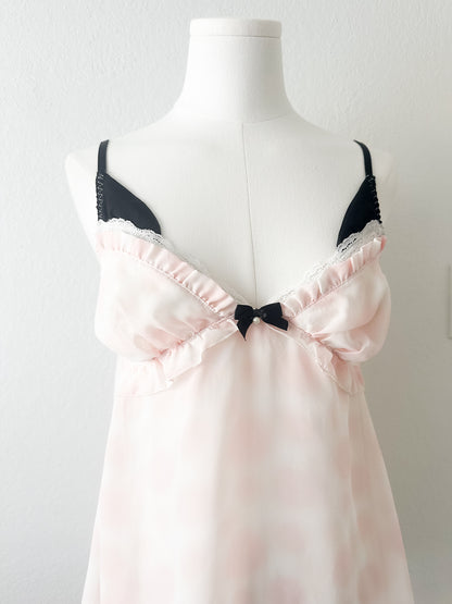 Soft Blush Ruffle Camisole